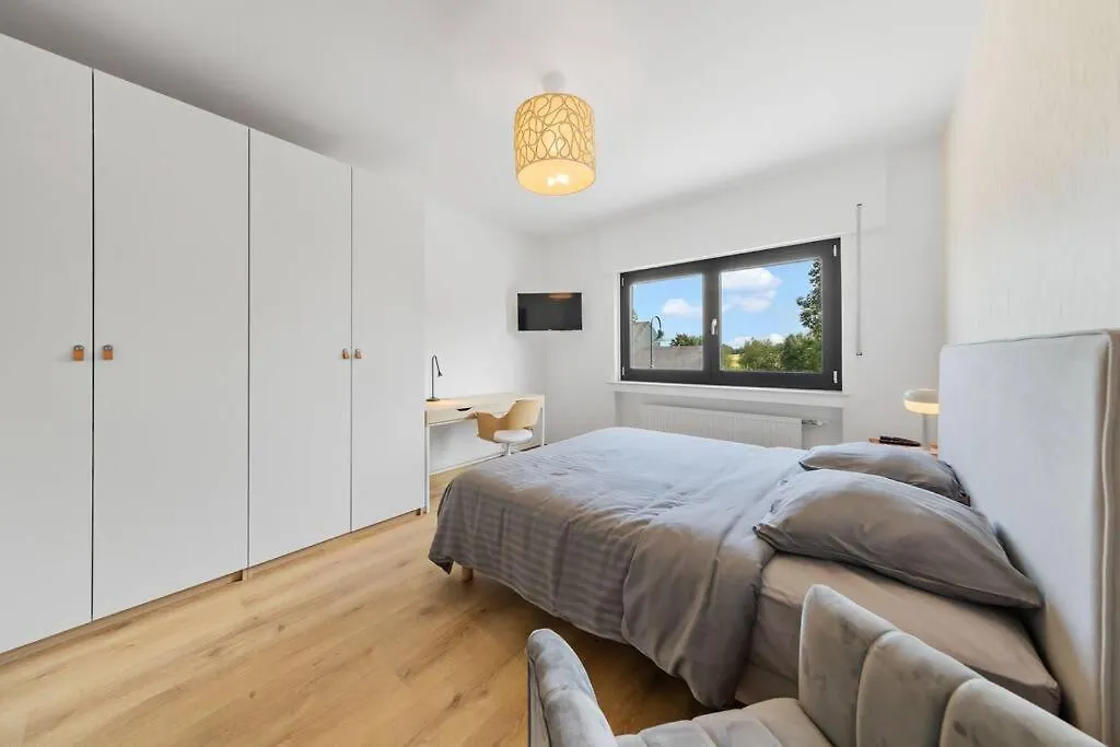 Apartment Villa66 Private Bedroom 3 - Shared Kitchen Livange Luxembourg